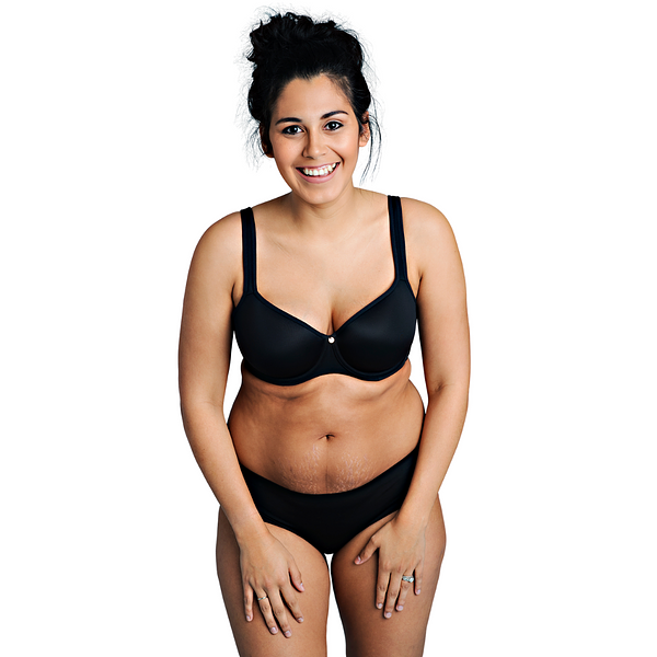 Abbie Everyday T-Shirt Bra in Black