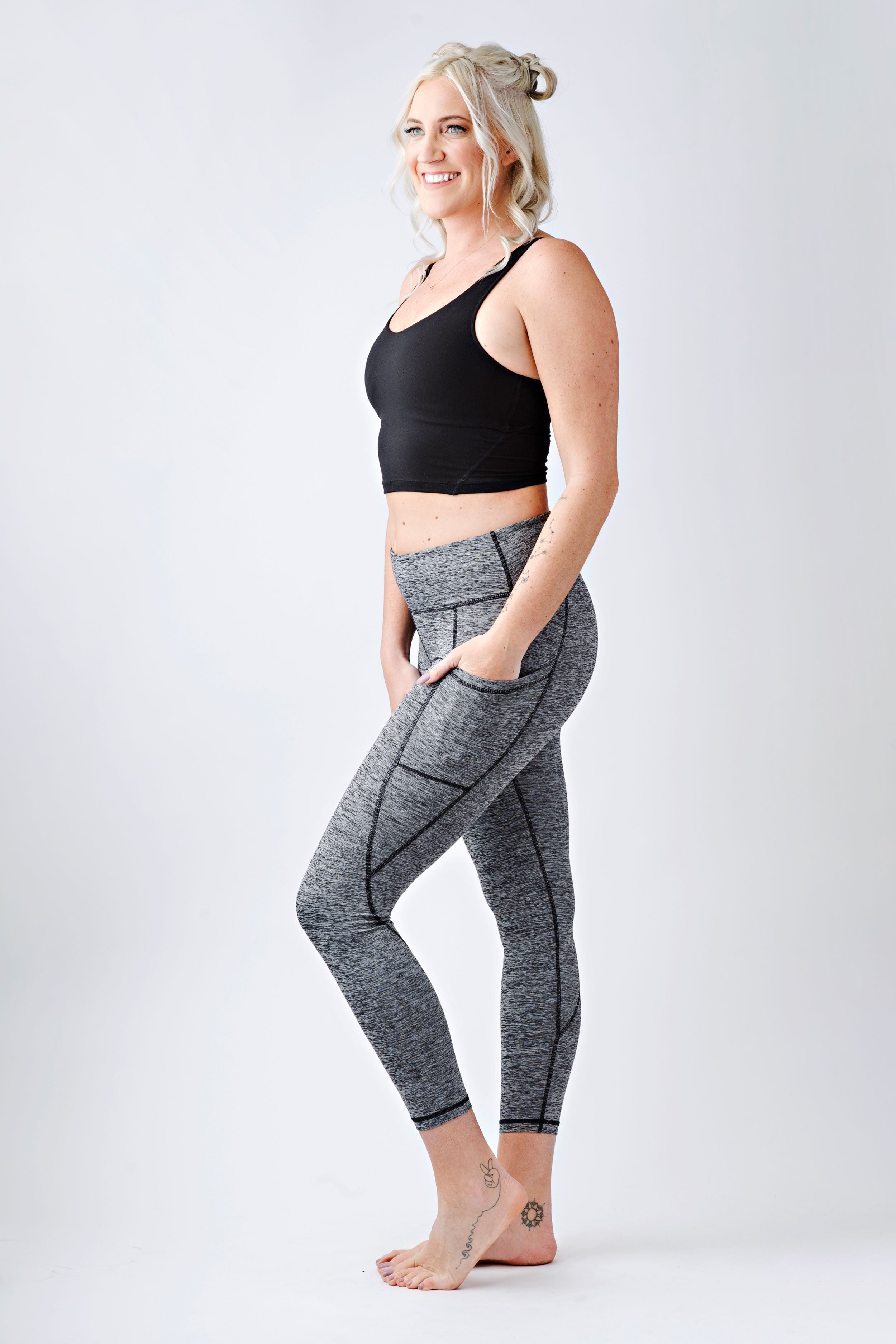 EBW FIT Mid-Rise Heather Leggings