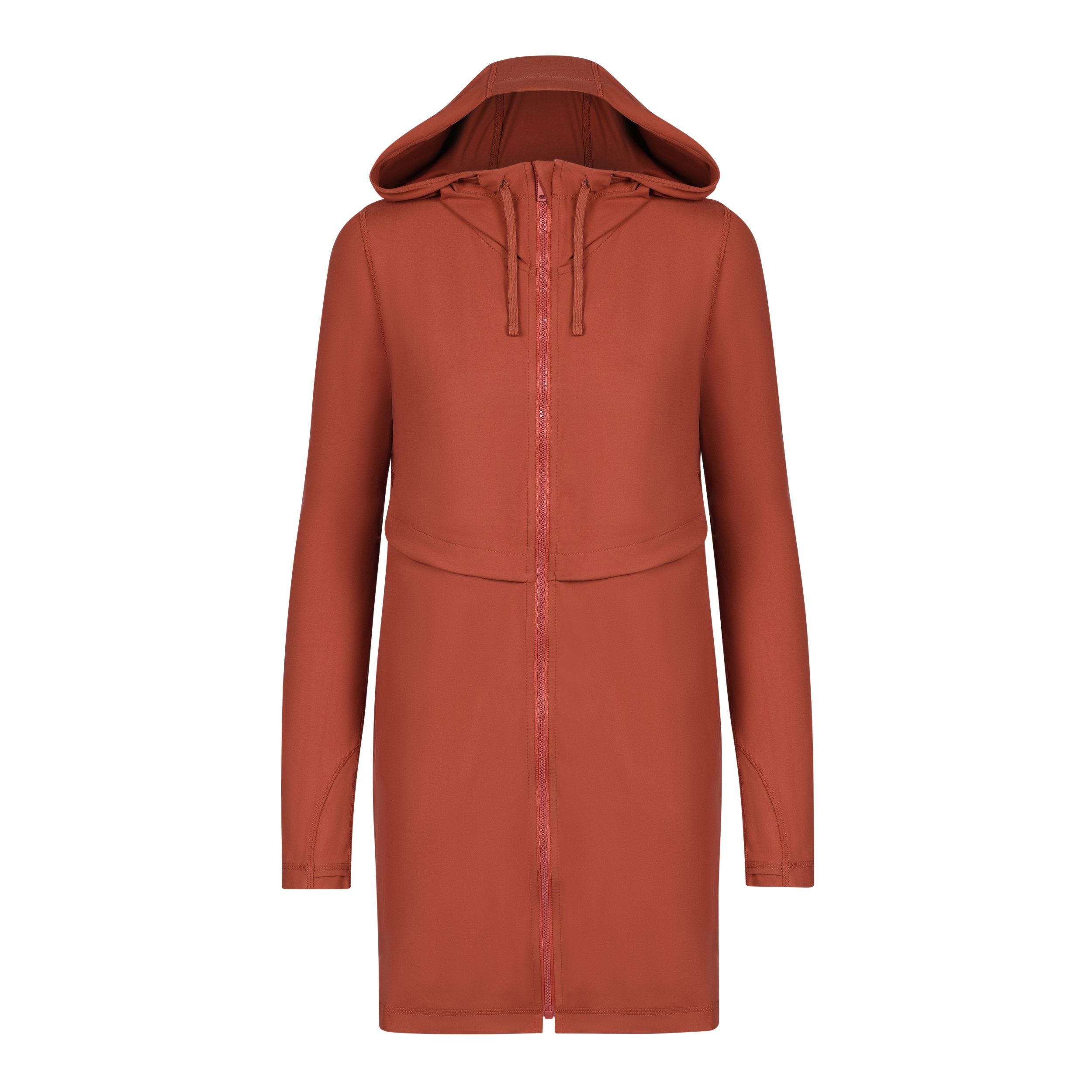 EBW FIT Hooded Zip Tunic Jacket