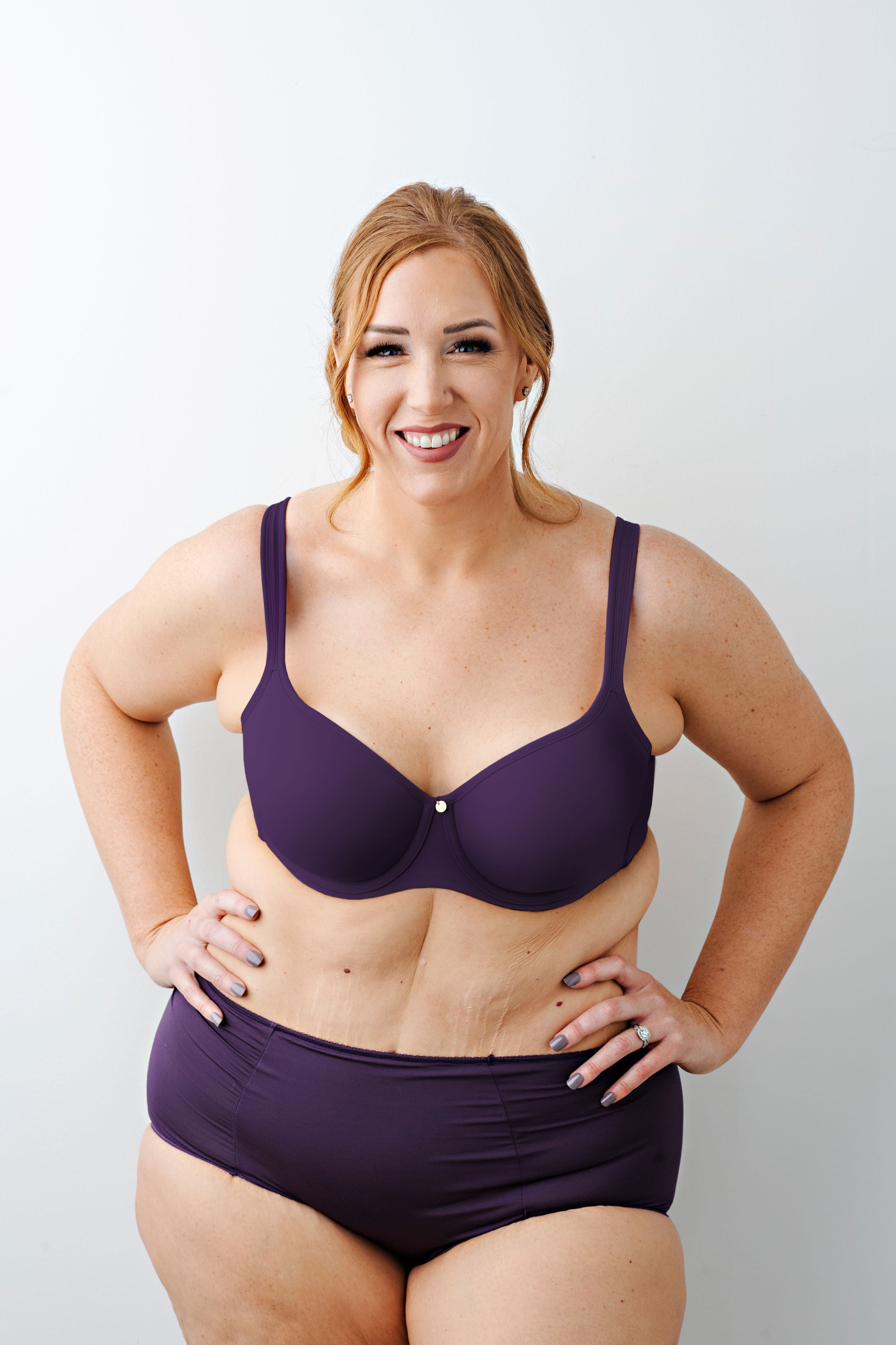 Abbie Everyday T-Shirt Bra in Plum Perfect