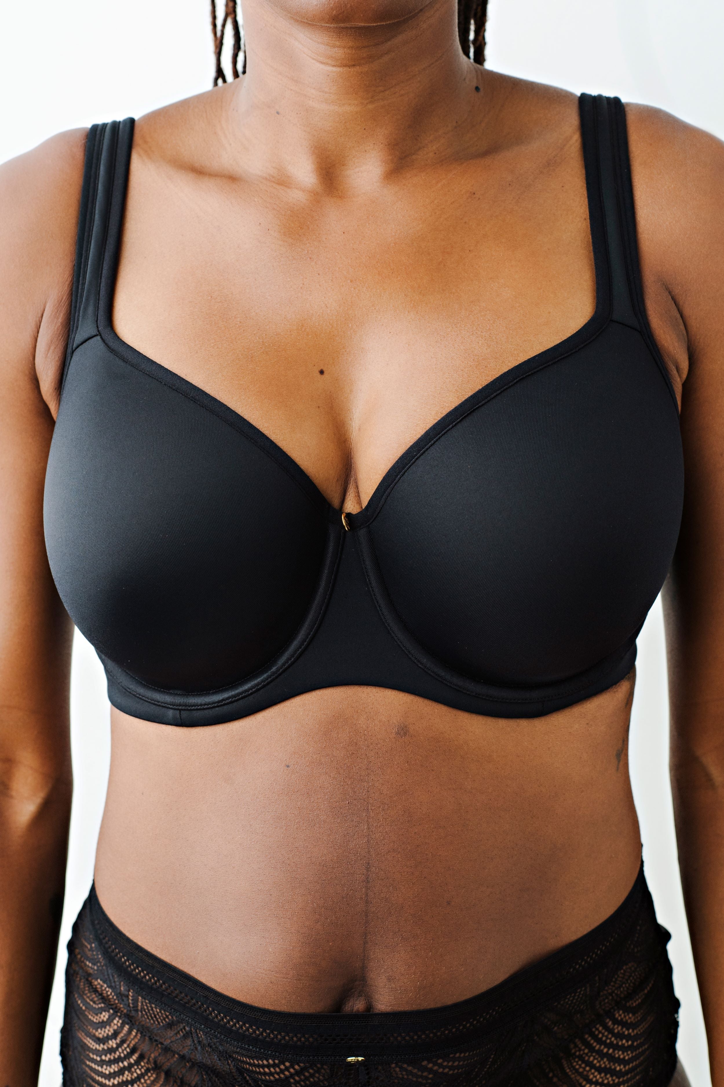 Abbie Luxe Back & Side Smoothing T-Shirt Bra in Heaven