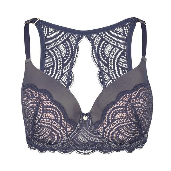 Date Night Ivy Lace Bra in Shadow-NEW COLOR