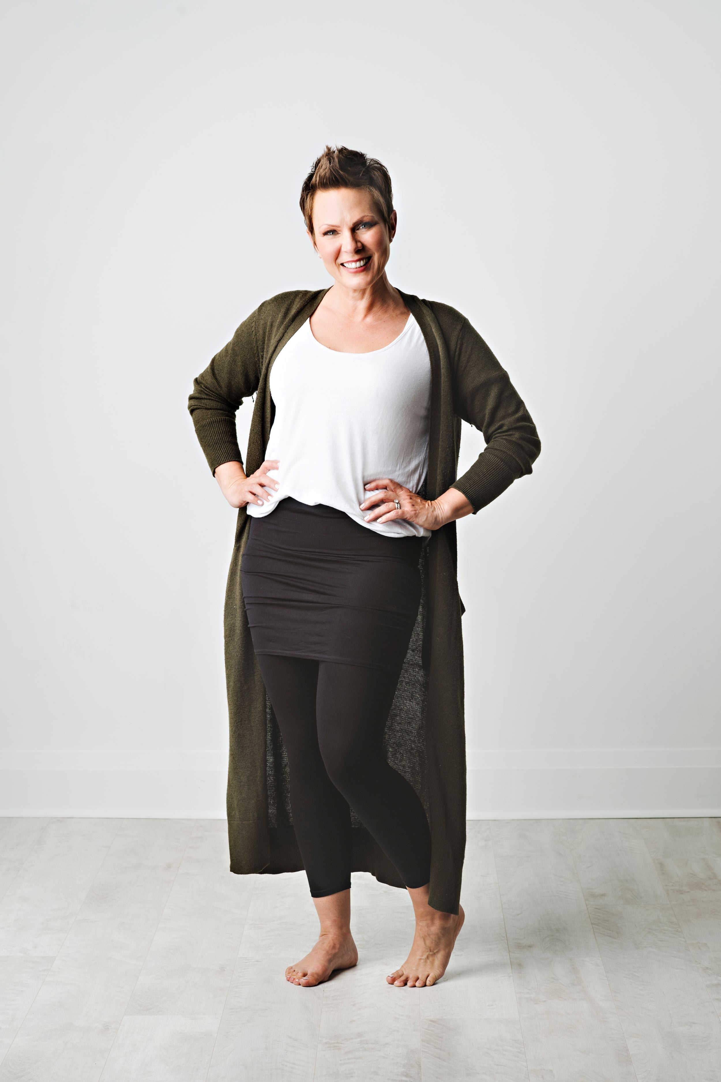 Ensemble: The Skirted Leggings Look - YLF